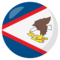 American Samoa emoji on Emojione
